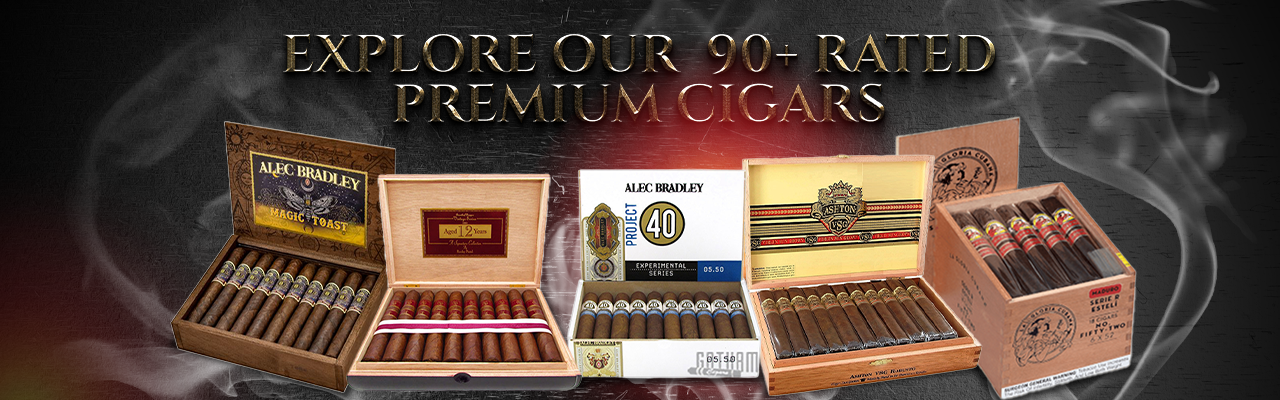 90+ rated cigars