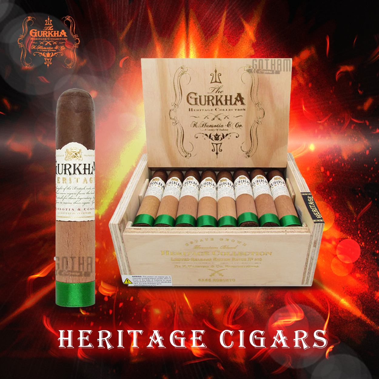 Gurkha heritage cigars