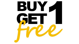 BUY 1 GET 1 FREE BUY 1 GET 1 FREE