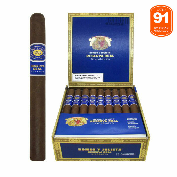 Romeo Y Julieta Reserva Real Nicaragua Churchill