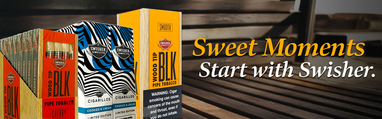 Swisher Sweets Cigars for Sweet and Smooth Smoking Experience Banner
